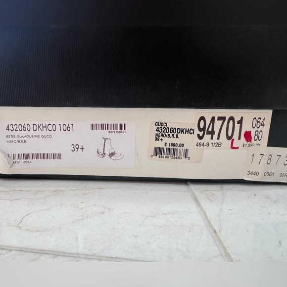 Gucci Betis Glamour Boots - Picture 6 of 6